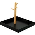 thumbnail image 7 of FIGT-3 Tier Hanging Organizer Storage Hooks Key Dish Porch Jewelry Tray Entryway Key Tray for Entrance Living Room Home Bracelets, Black【0516】, 7 of 7
