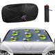 thumbnail image 1 of Pickle Sombrilla Solar para Auto - Protector de Parabrisas Plegable | Cortina Solar Delantero | Bloqueo UV y Aislamiento de Calor 133x73cm, 1 of 6