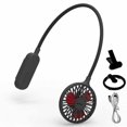 thumbnail image 4 of Ventilador De Cuello Mini Usb Recargable De Mano Ventilador Eléctrico Portátil Para El Hogar Oficina Escritorio Viajes Interior Exterior Guardurnaity HA022542-00, 4 of 7