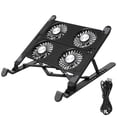 thumbnail image 1 of Shisuyan Laptop Computer Stands Black Silicone 1Set 11.4X9.4X3.9In, 1 of 8