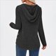 thumbnail image 5 of Sudaderas con Capucha para Mujer, Sudaderas de Gran Tamaño, Camisetas de Larga, Suéteres, Suéteres de Otoño, Tops. Negro XL, 5 of 6