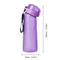 thumbnail image 4 of Botella Bebida 650ML Reutilizable Con Sabor para Acampar Y Senderismo Artículos para (púrpura), 4 of 9