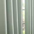 thumbnail image 5 of Aurora Home  Silver Grommet Top Thermal Blackout Curtain Panel Pair Mint 52 x 84 84 Inches, 5 of 5