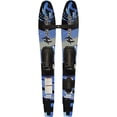 thumbnail image 1 of Hydroslide Wide Track Junior Youth Intermediate Adjustable 54 Inch Water Skis, 1 of 1