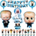 thumbnail image 2 of Globos de látex de Bossed Baby, globos de aluminio con temática de BOSSED, pancarta de feliz cumpleaños, suministros para fiestas, decoración para tartas, juguetes para niños, 2 of 5