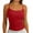 A409 Red, variant on Xdegoge Camisole for Women Spaghetti Strap Sleeveless Casual Basic Layering Slim Fit Soft Stretchy Lightweight Breathable Summer Inner Wear Versatile Everyday Comfort Undershirt Tops