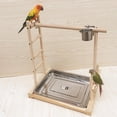 thumbnail image 2 of Parakeet Cockatiel Jaula Accesorios Ejercicio Parrot Playstand Perch, 2 of 9