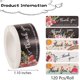 thumbnail image 2 of 5 rollos de etiquetas adhesivas de agradecimiento, pegatinas de papel para regalo, colores variados para fiestas, regalos, habitaciones, botellas, notas adhesivas decorativas., 2 of 7