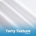 thumbnail image 4 of Canadian Linen Terry Cotton Mattress Protector Full XL 54"x80"x14" Fitted Waterproof Zippered Encasement 17" Deep Pocket Mattress Luxury Bedding Cover, 4 of 9