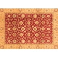 thumbnail image 1 of Ahgly Company Indoor Rectangle Oriental Orange Traditional Area Rugs, 4' x 6', 1 of 4