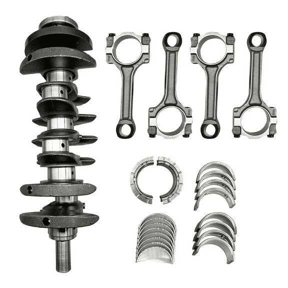2.4L Engine Rebuild Kit Crankshaft Connecting Rod Main Rod Bearing Set for Chevrolet GMC Buick 2.4L