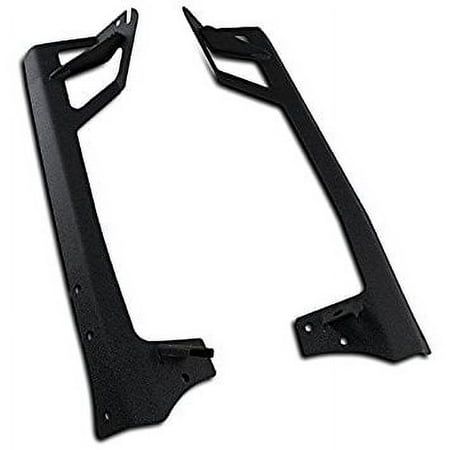 Wrangler Windshield Mounting Brackets for 3"x50" LED Work Light Bar