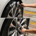 thumbnail image 6 of Car Alloy Wheel Brush Tire Cleaning Tool T-shaped Bent Handle Gap Decontamination Nylon Tire Brush Car Beauty Accessories (T Brush 1pc), 6 of 7