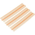 thumbnail image 3 of Anneaux de Liaison en Plastique, Peigne de Liaison à 30 Trous Réutilisable Résistant à l'Usure en PP pour Étudiant pour Bureau Orange, 3 of 8