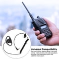 thumbnail image 3 of D Shape Earpiece, 3.5mm Coiling Design Comfortable Ear Hook Earpiece  For  Talkies, 3 of 8