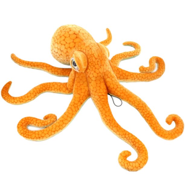 jesonn realistic soft stuffed marine animals toy octopus plush orange 21 6 inch or 55 centimeter 1pc walmart com jesonn realistic soft stuffed marine animals toy octopus plush orange 21 6 inch or 55 centimeter 1pc walmart com