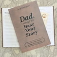 thumbnail image 5 of Dad, I Want to Hear Your Story: Leather for Fathers Day Gift Wrapped Hardback，Gold Gilded Page Edges，Ribbon Bookmark，A Father’s Guided Journal to Share His Life & His Love, 5 of 7