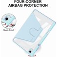 thumbnail image 4 of Funda de Tableta Acrílica Giratoria 360° para Samsung Galaxy Tab S11 SM-X730/SM-X736B de 11 Pulgadas (Azul Cielo), 4 of 5