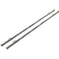 thumbnail image 2 of Econoco Clamp-On Hangrail For Double Bar Garment Racks K40 And K41, Chrome, Lot of 2, 2 of 2