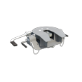 thumbnail image 1 of B&amp;W Trailer Hitches RVC3006 Fifth Wheel Trailer Hitch Head Companion â¢, 1 of 5