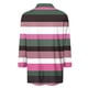 thumbnail image 5 of Camiseta de Solapa de Cuello en V de la Manga Superior de 3/4 de las Mujeres, Uso Diario Cómodo Casual, 5 of 5