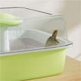 thumbnail image 4 of Tanque de alimentación de tortugas for uso doméstico con mesa trepadora cubierta y tablero, 4 of 5