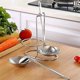 thumbnail image 2 of Soporte vertical para cucharones dobles de acero inoxidable 304, soporte para utensilios de cocina, 2 of 5