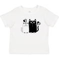 thumbnail image 3 of Inktastic Valentines Day Cat Couple Girls Baby T-Shirt, 3 of 5
