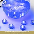 thumbnail image 2 of LumaBase Submersible Battery Operated LED Lights - 12 Count (Blue), 2 of 7