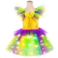 thumbnail image 5 of Tiijoy Toddler Girls Carnival Tutu Dress Led Sleeveless Party Tulle Dress, Sizes 3-4, 5 of 5