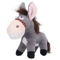 thumbnail image 4 of Donkey Stuffed Toy, Perfect Gift Comfortable Durable Mule Stuffed Toy  For Boys Grey, 4 of 8