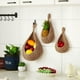 thumbnail image 2 of Cesta colgante de yute estilo bohemio, soporte para macetas de pared para una decoración y almacenamiento versátiles, organizador de cocina decorativo tejido a mano y contenedor de verduras (estilo, 2 of 5