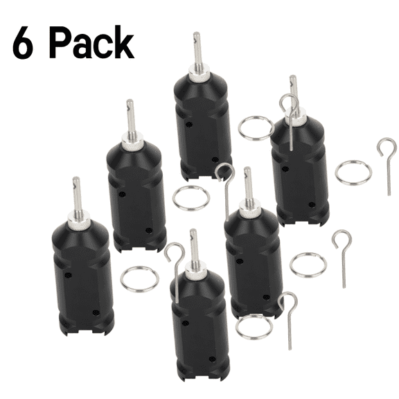 6pcs Trip Wire Alarm Device,Trip Alarm, Perimeter Alarm,Early Warning Security System for Camping and Property Safety