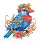 thumbnail image 1 of Kit Con Forma Especial Parcial 5D DIY Pájaros 30x30cm, 1 of 9