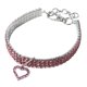 thumbnail image 1 of Lindo perro mascota cristal Bling collar cachorro cadena collares Zulema Collar de aleación de cristal, 1 of 8