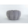 thumbnail image 7 of FFH Bean Bag Chair for Adults, Floral-Shaped Lazy Chair, Ultra-Soft Faux Fur Sofa Chair, Large Reading Chair for Living Room, Bedroom, Gray, 7 of 7