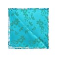thumbnail image 4 of INSPIRE CHIC Men's Floral Pocket Squares Spring Colorful Flower Pattern Handkerchief for Men Mint Blue One Size, 4 of 4