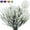 White, variant on 8Pcs Artificial Lavender Fake Flowers for Decoration Faux Flower Plants Plastic Greenery Outdoor Garden Outdoors Home Art Floral Arrangements Wedding DIY Bouquet Wreath (Purple)