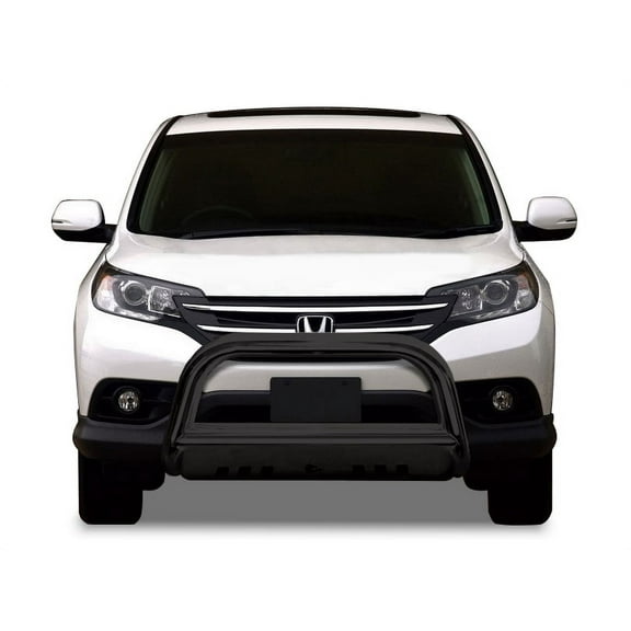 Black Horse Bull Bar Skid Plate Black Compatible with 2013-2016 Acura RDX|2007-2016 Honda CR-V-BB150503A-SP