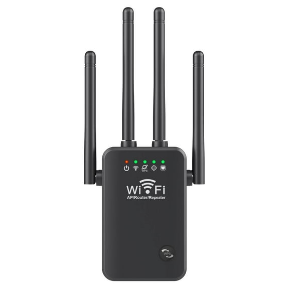 Repetidor amplificador de señal WiFi de 300 Mbps con extensión de rango de 2,4 G a 2,4835 GHz