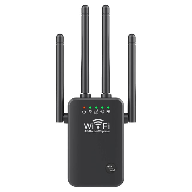 Extensión de rango WiFi 300Mbps Repetidor de amplificador de señal 2.4G ~ 2.4835GHz