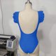 thumbnail image 5 of Traje de baño de una pieza para mujer, traje de baño informal de moda para mujer, traje de baño de color sólido con cuello en V para mujer, traje de baño de moda playera para mujer, trajes de baño de, 5 of 5