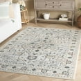 thumbnail image 2 of SAFAVIEH Alenia Karaugh Medallion Area Rug, Grey/Beige Gold, 5'3" x 7'6", 2 of 11