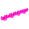 thumbnail image 4 of Beauty Makeup Brush Organizer Rack with Suction Cup for Storage Black Silicone Compact Size, 4 of 8