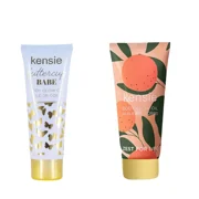 Buttercup Babe & Zest For Life Women SET BODY Glow OIL New Holiday 2.4oz