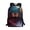 Colorful Wolf Pattern, variant on Uourmeti Anti Wear 17 Inch Backpack Travel Bag for Tourism School, Soft Durable Smooth Zipper School Backpack, Field Tractors