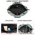 thumbnail image 3 of Boston Terrier Floral Flowers Travel Tote Bags for Women Carry On,Large Weekender Bags for Women Travel,Multi Functional Duffle Bag for Work,Shopping,Sports, 3 of 5
