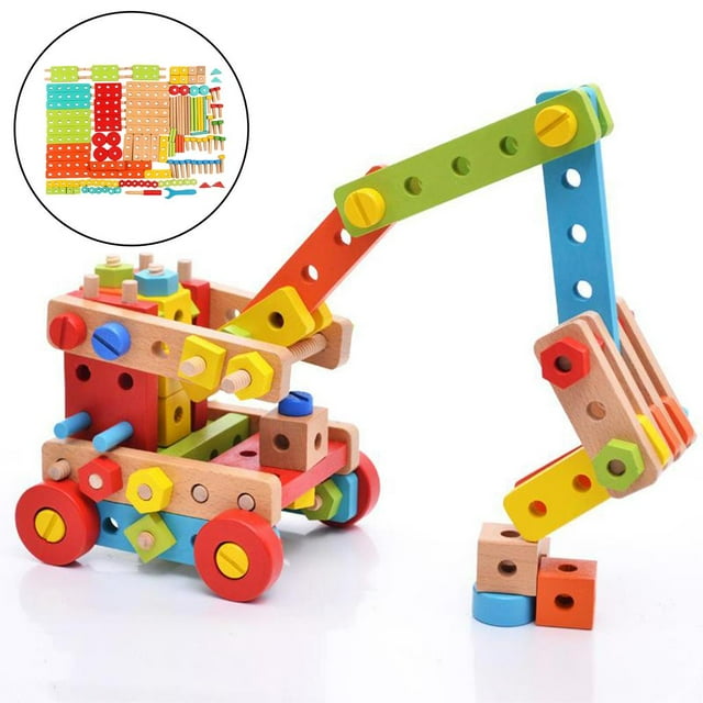 3D Cartoon Nuts and Bolts DIY Puzzles Style D 138s
