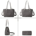 thumbnail image 6 of MMYGU Women Shoulder Bag Crossbody Bag Canvas Handbag Top Handle Bag Casual Messenger Bag, 6 of 6