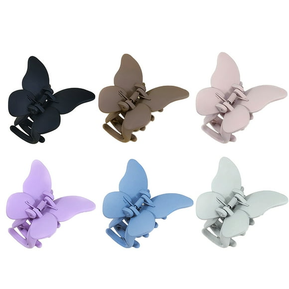 Papillon à la mâchoire à cheveux Papillon: Petit acrylique forte maintien cheveux pinces à griffes cheveux